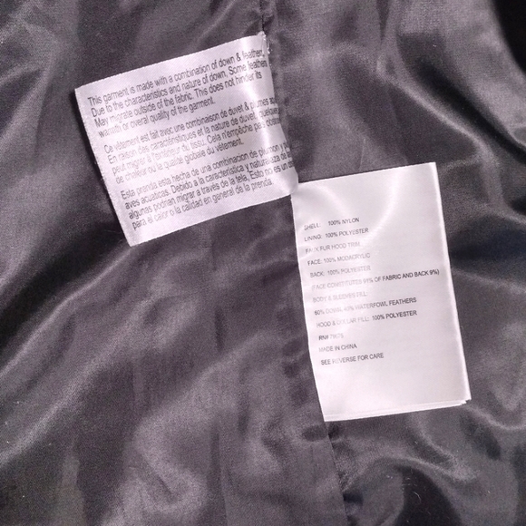 ✨HPx2✨Michael Kors Ladies Black Puffer Winter Coat Water-resistant (Size L) - Picture 16 of 17